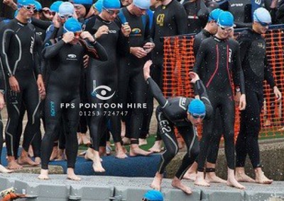 Triathlon Event Floating Platform Pontoon