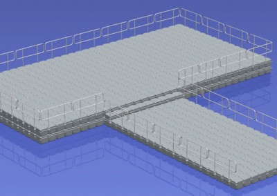 15.5m x 8m Floating Platform (DS)2